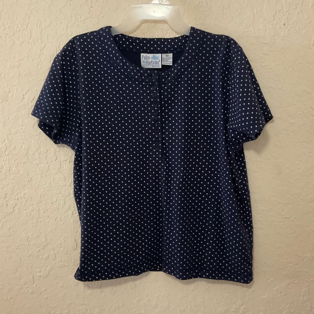 Palm Harbour Polka Dot Blouse